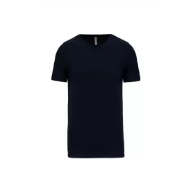 Kariban póló Stretch V-Neck 160 tengerészkék