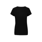 Kariban női póló Stretch V-Neck 160 fekete