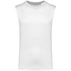 Kariban ujjatlan póló Bio 140 fehér