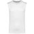 Kariban ujjatlan póló Bio 140 fehér