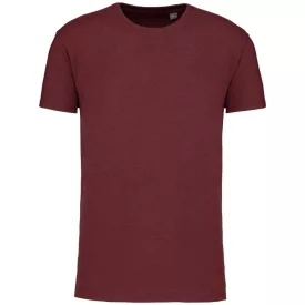 Kariban póló Bio 140 melírzott bordó