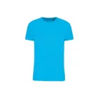 Kariban póló Organic 185 türkiz
