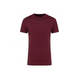 Kariban póló Organic 185 bordó