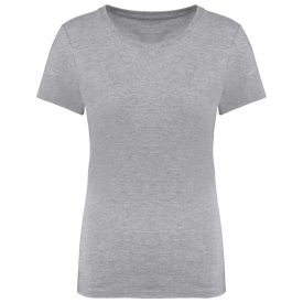   Kariban női póló Organic In Conversion 180 melírozott szürke