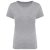 Kariban női póló Organic In Conversion 180 melírozott szürke