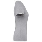 Kariban női póló Organic In Conversion 180 melírozott szürke