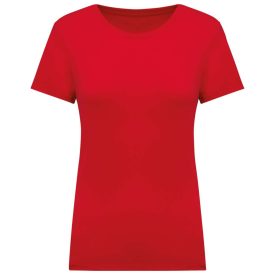 Kariban női póló Organic In Conversion 180 piros
