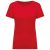 Kariban női póló Organic In Conversion 180 piros