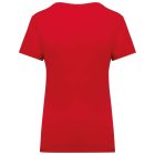 Kariban női póló Organic In Conversion 180 piros