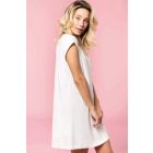 Kariban női pólóruha Long 150 törtfehér