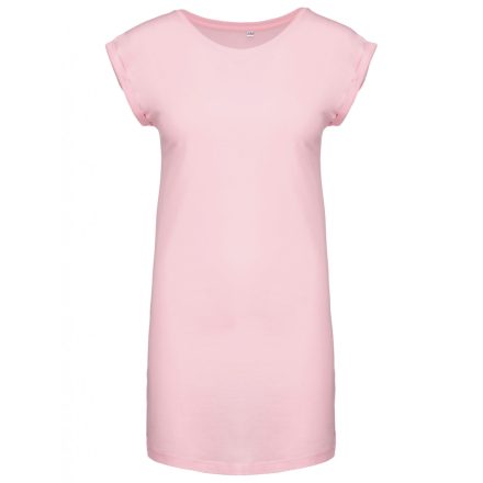 Kariban női pólóruha Long 150 halvány rózsaszín