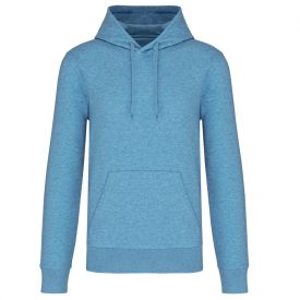  Kariban pulóver Eco-Friendly Hooded 280 melírozott felhőkék