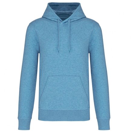 Kariban pulóver Eco-Friendly Hooded 280 melírozott felhőkék