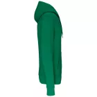 Kariban pulóver Eco-Friendly Hooded 280 fűzöld