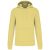 Kariban pulóver Eco-Friendly Hooded 280 citrom