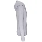 Kariban pulóver Eco-Friendly Hooded 280 melírozott szürke