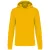 Kariban pulóver Eco-Friendly Hooded 280 sárga