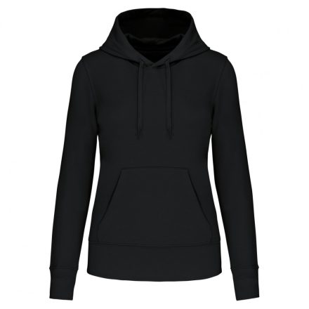 Kariban női pulóver Eco-Friendly Hooded 280 fekete