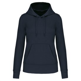 Kariban női pulóver Eco-Friendly Hooded 280 tengerkék