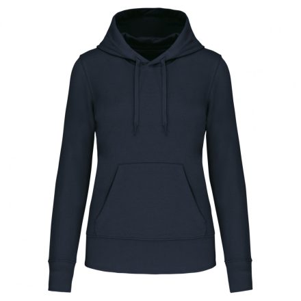 Kariban női pulóver Eco-Friendly Hooded 280 tengerkék