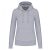 Kariban női pulóver Eco-Friendly Hooded 280 melírozott szürke