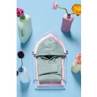 Kariban női pulóver Eco-Friendly Hooded 280 pasztel pink