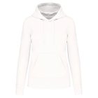 Kariban női pulóver Eco-Friendly Hooded 280 fehér