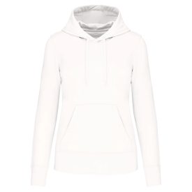 Kariban női pulóver Eco-Friendly Hooded 280 fehér