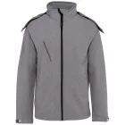 Kariban softshell női dzseki Detachable 340 szürke