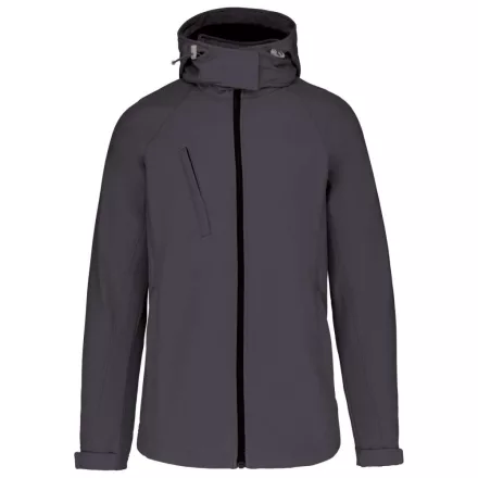Kariban softshell női dzseki Detachable 340 titánium