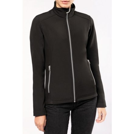 Kariban női softshell dzseki K425 300 fekete