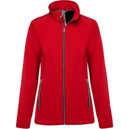 Kariban női softshell dzseki K425 300 piros