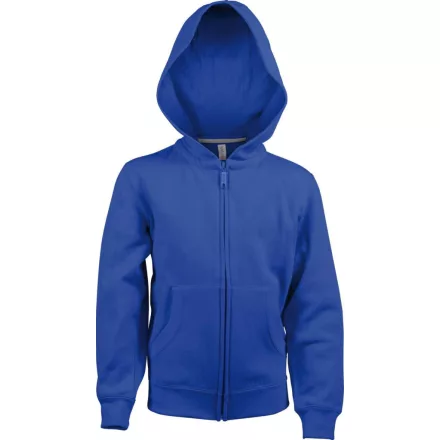 Kariban gyerek pulóver Full Zip Hooded 300 királykék