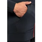 Kariban pulóver Contrast K466 280 fekete-piros