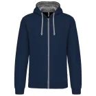 Kariban pulóver Contrast K466 280 tengerkék-szürke