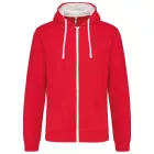 Kariban pulóver Contrast K466 280 piros-fehér