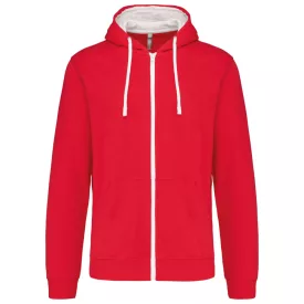 Kariban pulóver Contrast K466 280 piros-fehér