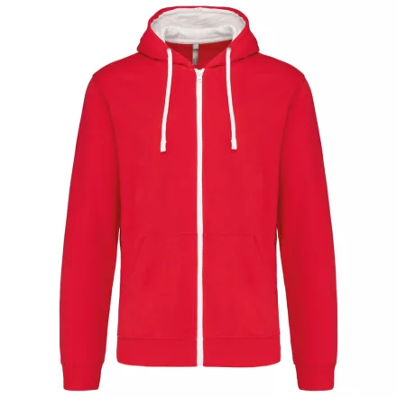 Kariban pulóver Contrast K466 280 piros-fehér