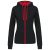 Kariban női pulóver Contrast K466 280 fekete-piros