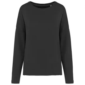 Kariban női pulóver Oversized 270 fekete