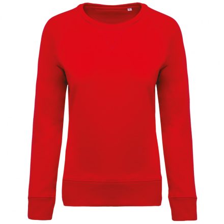 Kariban női pulóver Organic 300 piros