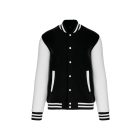 Kariban uniszex pulóver Teddy 320 fekete-fehér