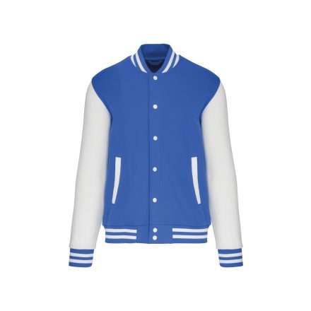 Kariban uniszex pulóver Teddy 320 királykék-fehér