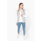 Kariban uniszex pulóver Teddy 320 melírozott szürke-fehér