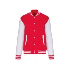 Kariban uniszex pulóver Teddy 320 piros-fehér