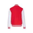 Kariban uniszex pulóver Teddy 320 piros-fehér