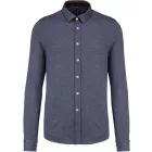 Kariban hosszú ujjú ing Jacquard 165 kék