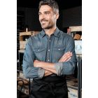 Kariban hosszú ujjú ing Denim 150 farmerkék