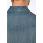 Kariban hosszú ujjú ing Denim 150 farmerkék