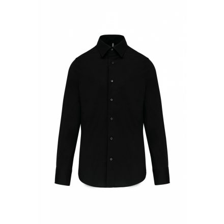 Kariban hosszú ujjú ing Non-Iron Fitted 115 fekete